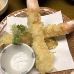 やぎさわ荘 - 海老と旬野菜の天ぷら