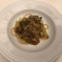 リストランテ カノビアーノ - 牛ホホ肉のラグーソースのリングイネピッコレ