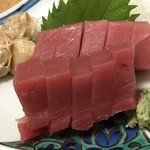 居酒屋呑屋 - まぐろ刺身@580円