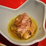 五人百姓 - お通し サバの煮付