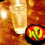 炭焼うな富士 - 焼酎　450円