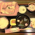 炭焼うな富士 - 白焼膳（肝吸い付）2,900円