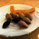 フルーツパーラー 弘法屋 - シークワーサジュース（アーモンド付）420円