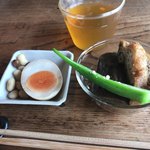 そば舎 あお - お通し