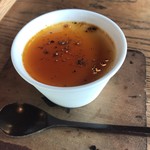 そば舎 あお - プリン