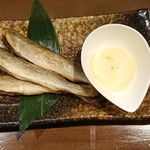 快食快飲 ま。 - こまい生干し450円