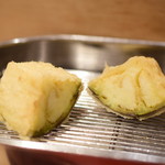 てんぷら 深町 - 泉州水茄子