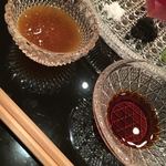 まき村 - ポン酢と醤油で