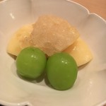 まき村 - 白桃のコンポート