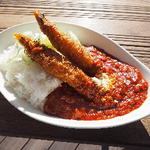 fried shrimp curry