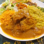 ロイヤルグリーン レストランアンドバー - 魚のカレー(アップ)