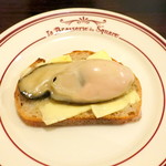 アベス - 蒸し岩牡蠣のタルティーヌ＠800円