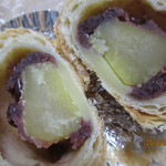 90737525 - 栗パイ、カット！