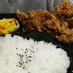 ランチタイム - 唐揚げ弁当¥500