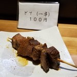 ラーメン巌哲 - どて（一串）