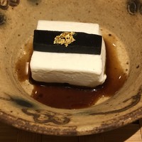 伊豆高原 城ケ崎温泉 花吹雪 - 先付 嶺岡豆腐