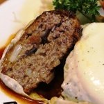 八千代味清 - ハンバーグステーキ　1,000円