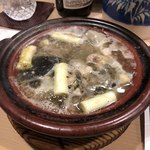 うを徳 - 服部君、鼈の小鍋仕立て