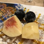 うを徳 - ナガノパープル　＆　山梨県産桃