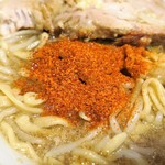 ラーメン二郎 - 一味投下～♪