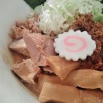 麺の極 はなみち - 味噌まぜそば（アップ）