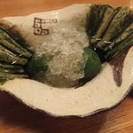 秀よし - ２０１１．８　梅のデザート