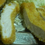 とんかつ 万平 - とんかつ　アップ