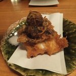 秀よし - 2011.8　大あなごと松茸の天ぷら