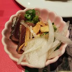 福山ニューキャッスルホテル ビアホール - カツオのたたき(2018.08.11)