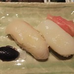 福山ニューキャッスルホテル ビアホール - お寿司⑥(2018.08.11)