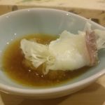 旬美にしかわ - 鯛（伊良湖産）のしゃぶしゃぶ