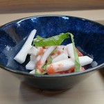 家庭料理 小川 - 山いも梅あえ