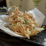 トリワイン ＰＩＫＯＳＨＨＨＵ - 新ごぼうとハラミのかき揚げ風