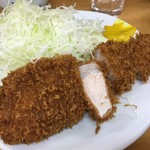 とんかつ山家 - とんかつ山家 御徒町店　上ロースかつ