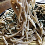 與志美庵 - コシがあり不揃いの蕎麦がいい感じ♪