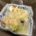 Nomikui Dokoro Nao - 白菜と厚揚げ