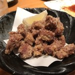 蕎麦前処 二尺五寸 - 砂肝唐揚げ