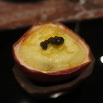 Libre - 仔羊とパッションフルーツのグラタン　キャビア乗せ