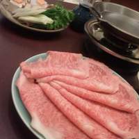 人形町今半 新宿第一生命ビル店 - すき焼き錦コース　お肉　二人前分です