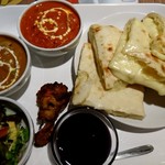 ロイヤルインドレストラン - 料理写真:チーズナンセット 1450円