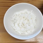 麺屋いち源 - ごはん(極小) 無料