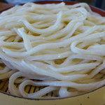 めんこ屋 - 大盛りうどん、硬め。