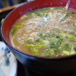 めんこ屋 - ご当地らしいごま冷やしだれ。