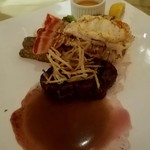 Avenue Steak & Lobster - フィレミニヨンステーキとロブスターテール＄55