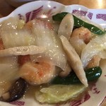 珍万 - ランチセットの八宝菜