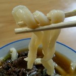渡辺うどん - 麺リフトアップ
