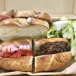 ジ オールドマンズ カフェ - 8/8ミックスサンド￥700