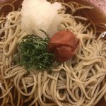 蕎麦 ろうじな - おろし梅蕎麦