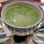 青華こばやし - 30年8月　オクラ茶碗蒸し