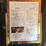 Wolfgang's Steakhouse by Wolfgang Zwiener - メユー♪